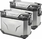 Givi Trekker Outback EVO 37 Silver (2-pack) Monokey 37 L