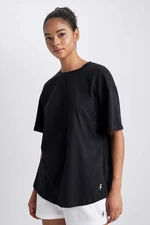DEFACTO Oversize Fit Crew Neck Short Sleeve T-Shirt
