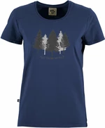 E9 5Trees Women's T-Shirt Vintage Blue L Koszula outdoorowa