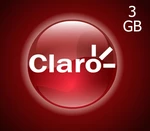 Claro 3GB Data Mobile Top-up PR