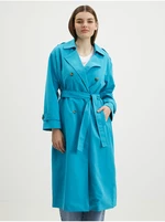 Trenčkoty a ľahké kabáty pre ženy VERO MODA - modrá