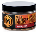 Mivardi mäkčené pelety soft extruded pellets 150 ml - červ