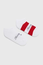 Ponožky Tommy Hilfiger 2-pak červená farba, 701227800