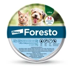 Foresto 1,25 g + 0,56 g obojek pro kočky a psy do 8 kg 38 cm 1 ks