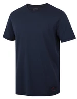 Husky  Tee Base M dark blue, S Pánske bavlnené tričko
