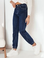 Women's denim trousers CALCEA, navy blue Dstreet