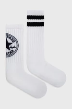 Ponožky Converse 2-pak pánske, biela farba
