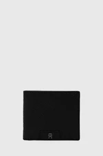 Kožená peňaženka Tommy Hilfiger pánsky,čierna farba,AM0AM12174