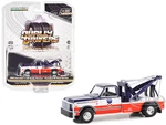 1968 Chevrolet C-30 Dually Wrecker Tow Truck Red White and Blue "Standard Oil Road Service" "Dually Drivers" Series 13 1/64 Diecast Model Car by Gree