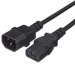 Prodlužovací kabel iec320-c13 / c14 3x0.75mm2 - 5m