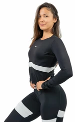 Nebbia Long Sleeve Sporty Top True Hero Black S Fitness tričko