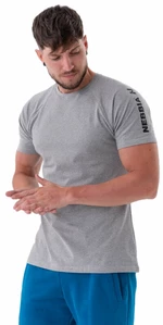 Nebbia Sporty Fit T-shirt Essentials Light Grey 2XL Fitness koszulka