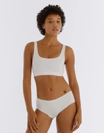 Organic Basics Core Rib Briefs White L