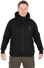 Fox bunda collection sherpa jacket black orange - m