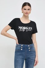 Tričko Morgan dámsky, čierna farba