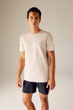 DeFactoFit Standard Fit Printed 100% Cotton T-Shirt