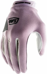 100% Ridecamp Womens Gloves Lavender M Kesztyű kerékpározáshoz