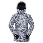Women's ski jacket with membrane ALPINE PRO GHADA crème pd variant