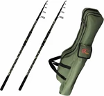 ZFISH Combo 2x Kingstone Telecarp + Case 3,6 m 3,5 lb 5 părți