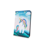 Knížkové pouzdro Fashion Unicorn univerzální 7-8"