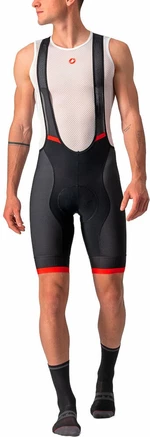 Castelli Competizione Kit Bibshort Black/Red XL Cyklo-kalhoty