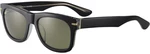 Serengeti Foyt Shiny Black Transparent Layer/Mineral Non Polarized 555Nm Lunettes de vue