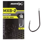 Matrix háčiky mxb-2 barbed spade end black nickel 10 ks - 20