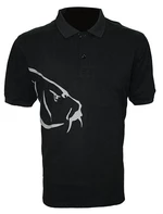 Zfish tričko carp polo t-shirt black-veľkosť l