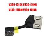 Laptop DC-IN Cable For Lenovo V330-15ISK V330-15IKB V130-15IGM V130-15IKB 81AX 5C10Q60249 New