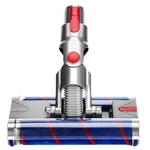 2X Double Soft Roller Head Quick Release Electric Floor Head For Dyson V15 Vacuum Cleaner Parts