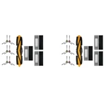 2Set Suitable For ECOVACS Deebot Ozmo T8 T9 T8 Aivi Vacuum Cleaner Accessories Roller Brush Filter Edge Brush