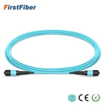 MPO Fiber Patch Cable 15m OM3 UPC jumper Female to Female 24 Cores Patch Cord multimode Trunk Cable,Type A Type B Type C