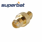 Superbat SMA Adapter RP-SMA Jack(male pin) to SMA Female Straight RF Coaxial Connector