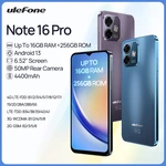 Ulefone Note 16 Pro Smartphone 256GB ROM Android 13 Global Version Phone 50MP 6.52 inch 4400mAh GPS 4G Cellular