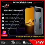 ASUS ROG Phone 6D Phone MediaTek Dimensity 9000+ 165Hz E-Sports Screen 6000mAh Battery 65W fast charging ROG 6D Mobile Phone