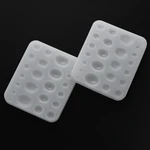 Breast Milk Faceted Cabochon Silicone Mold Oavl Epoxy Resin Keepsake DIY Jewelry Making Supplies 1507051
