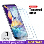 3 PCS Screen Protector for Samsung A5 A520 A510 A3 HD Front Glass for Samsung A9 A8 A6 Plus A7 2018 Anti Scratch Protective Film