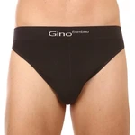 Gino Pánské slipy bambusové černé (50003) XL