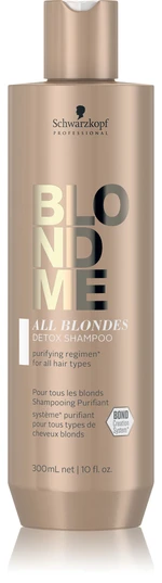 Schwarzkopf Professional Detoxikační šampon pro všechny typy blond vlasů BLONDME All Blondes (Detox Shampoo) 300 ml Schwarzkopf Professional Detoxikační šampon pro všechny typy blond vlasů BLONDME All Blondes (Detox Shampoo) 300 ml