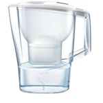 BRITA Aluna Cool Memo, 3x filtr MX PRO, Filtrační konvice, bílá 2.4 l
