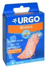 URGO Blisters Na puchýře hydrokoloidní náplast 6 ks