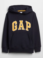 Modrá klučičí dětská mikina GAP Logo hoodie