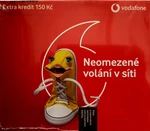 Vodafone karta - neomezené volání v sítí