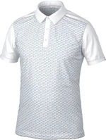 Galvin Green Mio Mens Polo Shirt Grey/White M