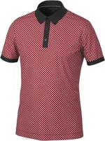 Galvin Green Mate Mens Polo Shirt Red/Black L