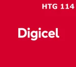 Digicel 114 HTG Mobile Top-up HT