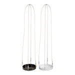Zestaw 2 wiszących podstawek pod doniczki Esschert Design Scandi, ø 14 cm