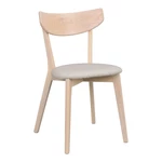 Beżowo-naturalne krzesło Ami – Rowico