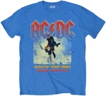 AC/DC Maglietta Blow Up Your Video Unisex Blue M