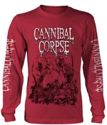 Cannibal Corpse Camiseta de manga corta Pile Of Skulls 2018 Hombre Rojo 2XL
